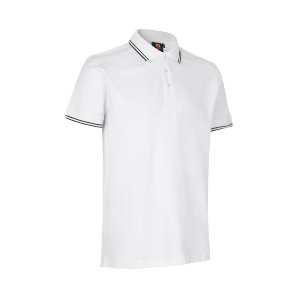 Kontrast poloshirt | stretch