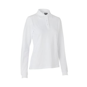 Langrmet poloshirt | stretch | dame