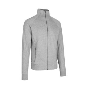 Sweat cardigan | zip