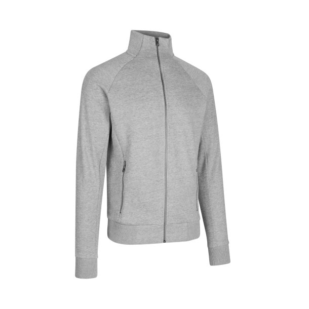 Sweat cardigan | zip