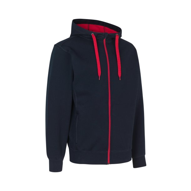 Sweat cardigan | bonded