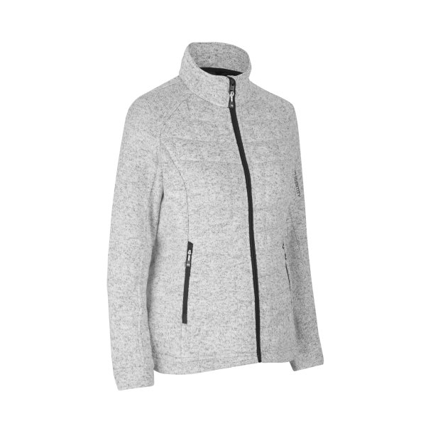 Fleecejakke | quiltet | dame