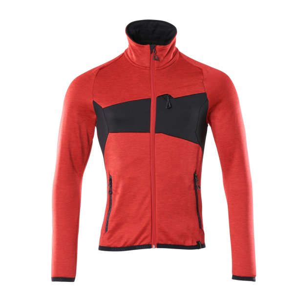 18103-316 Fleecetrje med lynls