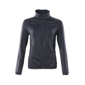 18153-316 Fleecetrje med lynls