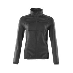 18153-316 Fleecetrje med lynls