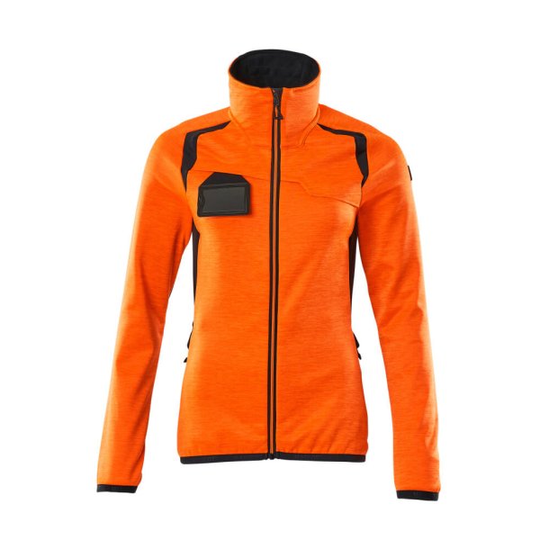 19453-316 Fleecetrje med lynls