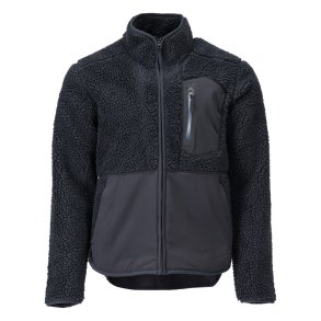 22303-682 Fiberpels jakke med lynls