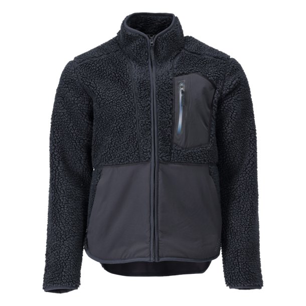 22303-682 Fiberpels jakke med lynls