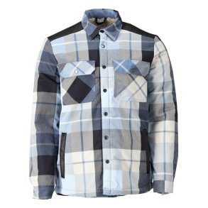 23104-446 Flannel skjorte med fiberpelsfór