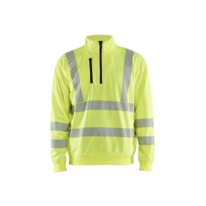 High vis Sweatshirt Half zip