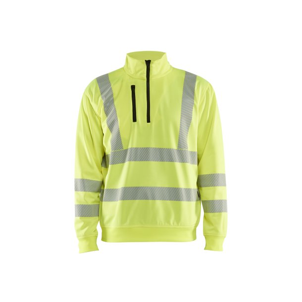 High vis Sweatshirt Half zip