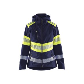 Dame High Vis Softshell Jakke