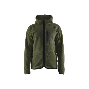 Fiberpels Jakke med htte