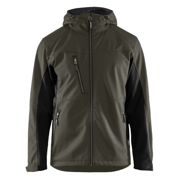 Softshell Jakke med htte