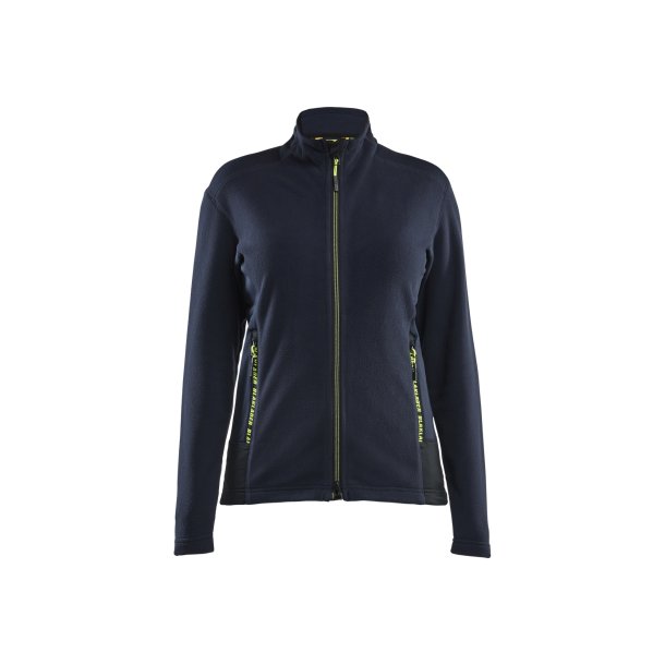 Dame microfleece jakke