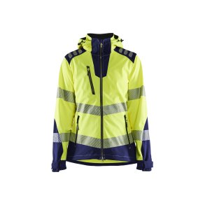 Dame High Vis Softshell Jakke