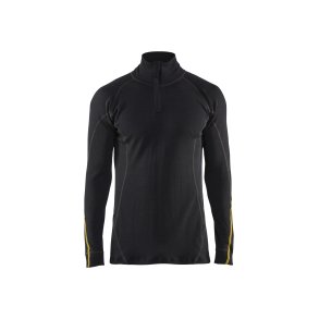 Brandhmmende undertrje inherent half zip