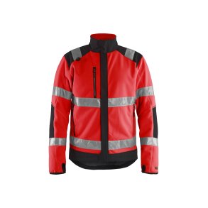 High Vis Vindtt Fleecejakke