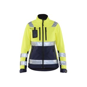 Dame High Vis Softshell Jakke