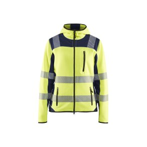 Dame High Vis Strikket Softshell Jakke