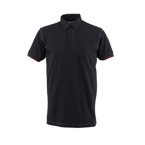 50351-833 Poloshirt med brystlomme
