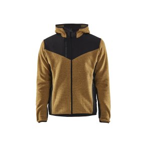 Strikket Jakke med Softshell