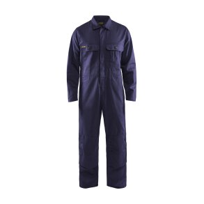 Kedeldragt med knlommer