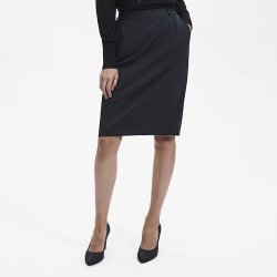 Traveller Nederdel i Regular Fit med elastik i taljen