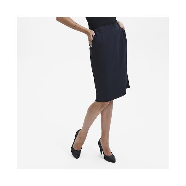 Traveller Nederdel i Regular Fit med elastik i taljen