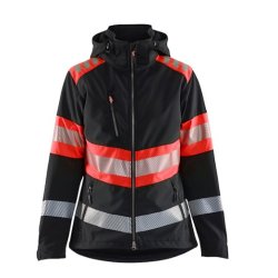 Dame High Vis Softshell Jakke