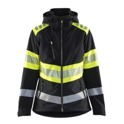 Dame High Vis Softshell Jakke