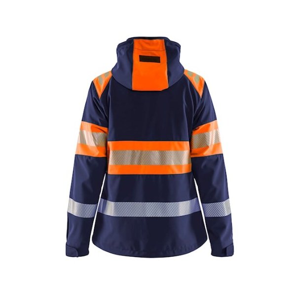 Dame High Vis Softshell Jakke