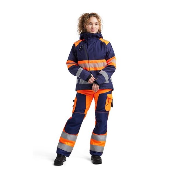 Dame High Vis Skaljakke