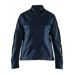 Dame industrijakke stretch