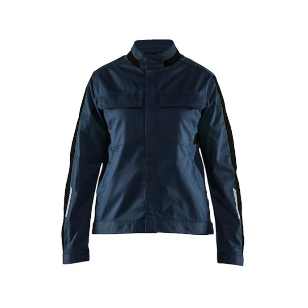 Dame industrijakke stretch