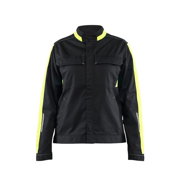 Dame industrijakke stretch