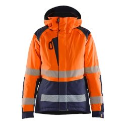 Dame High Vis Vinterjakke