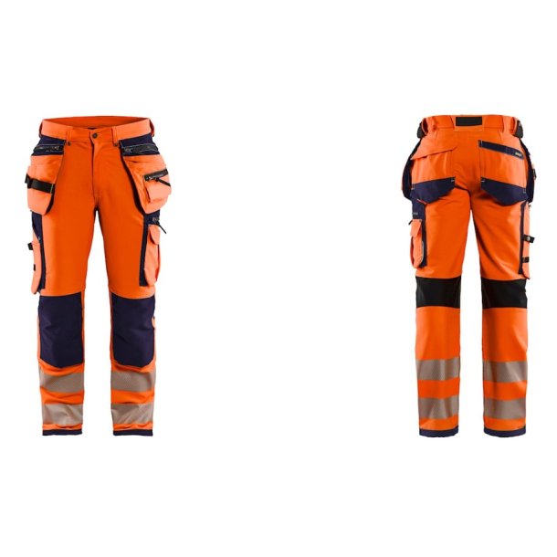Dame High Vis Buks 4-vejs stretch