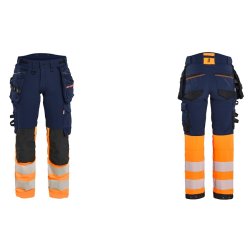 Dame High Vis Buks 4-vejs Stretch