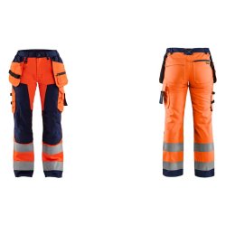 Dame High Vis Buks med s�mlommer