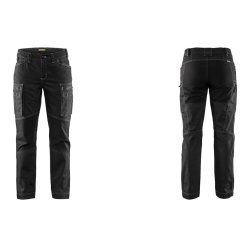 Dame Service Buks med stretch