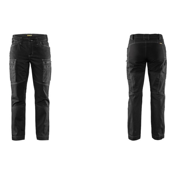 Dame Service Buks med stretch