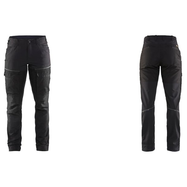 Dame Service Buks med stretch