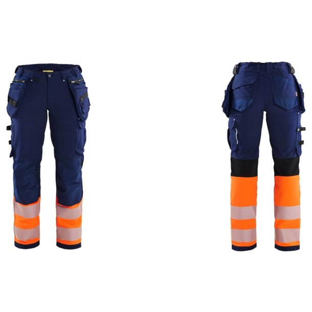 Dame High Vis Buks 4-vejs stretch