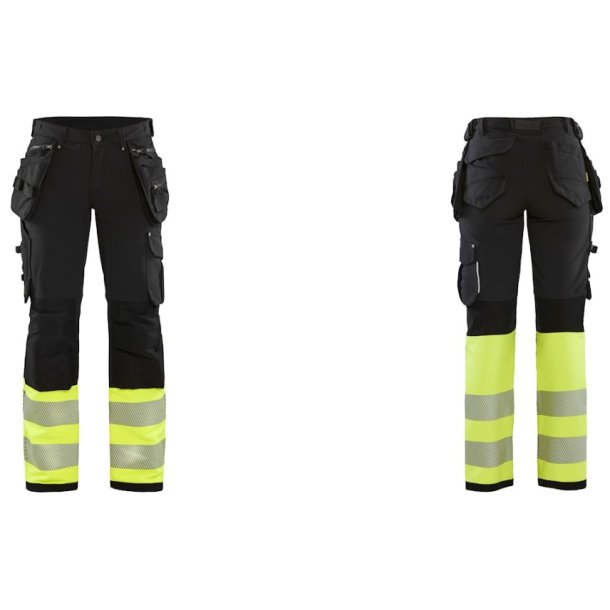 Dame High Vis Buks 4-vejs stretch