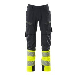 19379-510 Bukser med l�rlommer