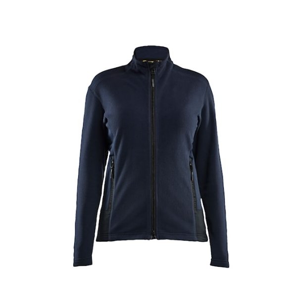 Dame microfleece jakke