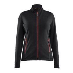 Dame microfleece jakke