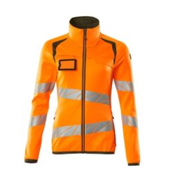 19153-315 Fleecetrje med lynls